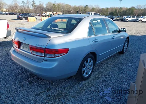 2003 Honda Accord 3.0 Ex из США, поврежденный, VIN 1HGCM665X3A000451